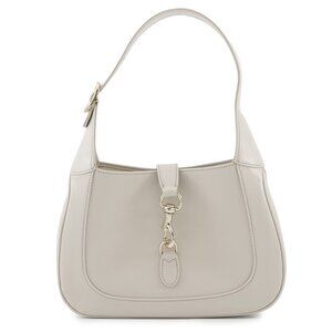 GUCCI Jackie Size Small Leather White 782849